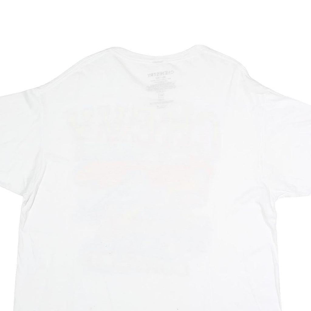 CHEMISTRY Mens White Chevy Classics Graphic T-Shirt XL Short Sleeve Crew Neck