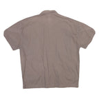 WHITE NILE Womens Beige Shirt L Polyester Blend Casual Button-Up Summer Top