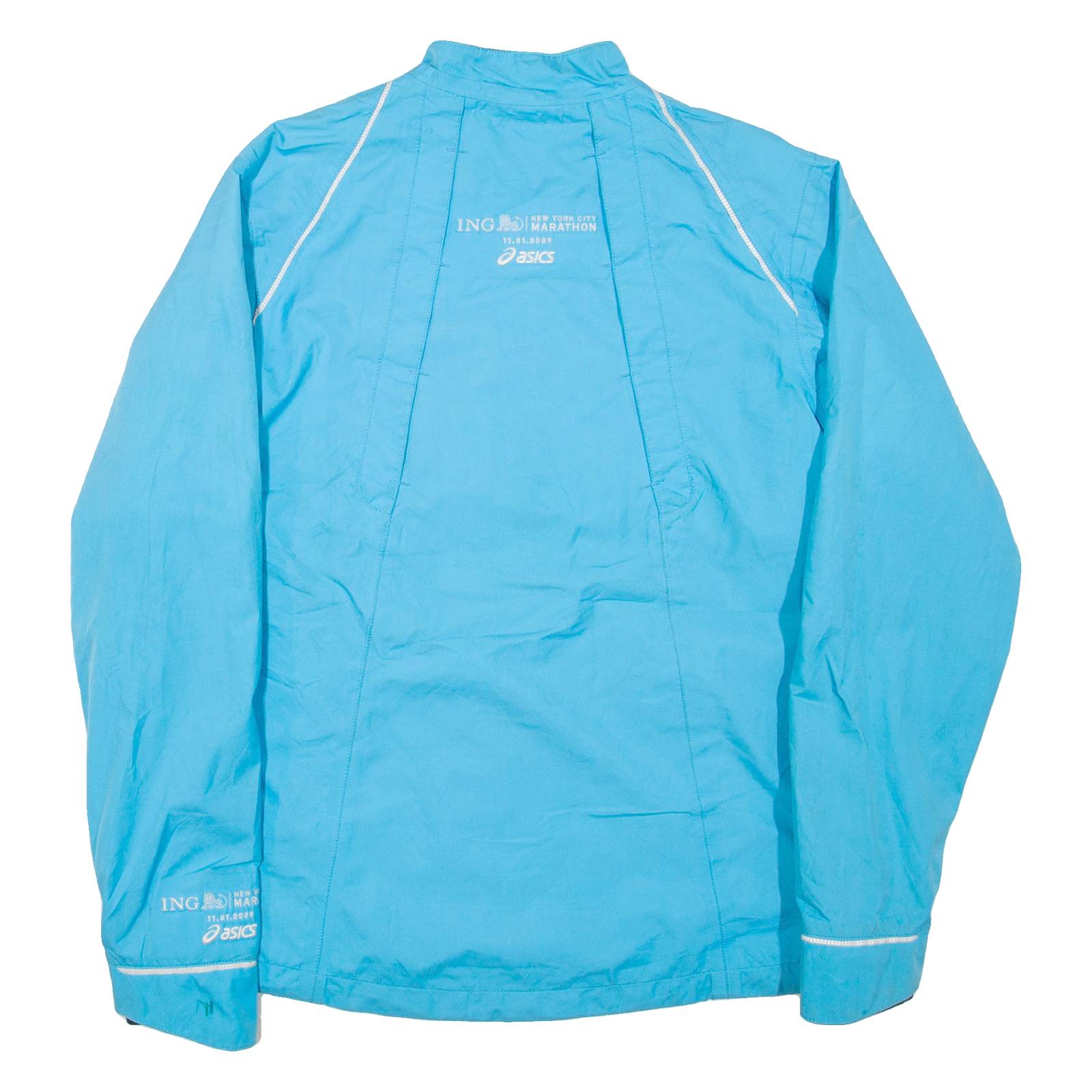ASICS NYC Marathon 2009 Mens Track Jacket Blue M