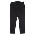 LEVI'S 316 Shaping Womens Jeans Black Regular Skinny Stone Wash W34 L30
