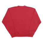 LEE Mens Red Apple Farm Cotton Blend Crew Neck L Sweatshirt Pullover Casual