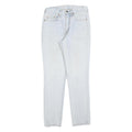 LEVI'S Womens Slim Light Blue Denim Jeans W26 L30 Classic Zip Cotton Blend