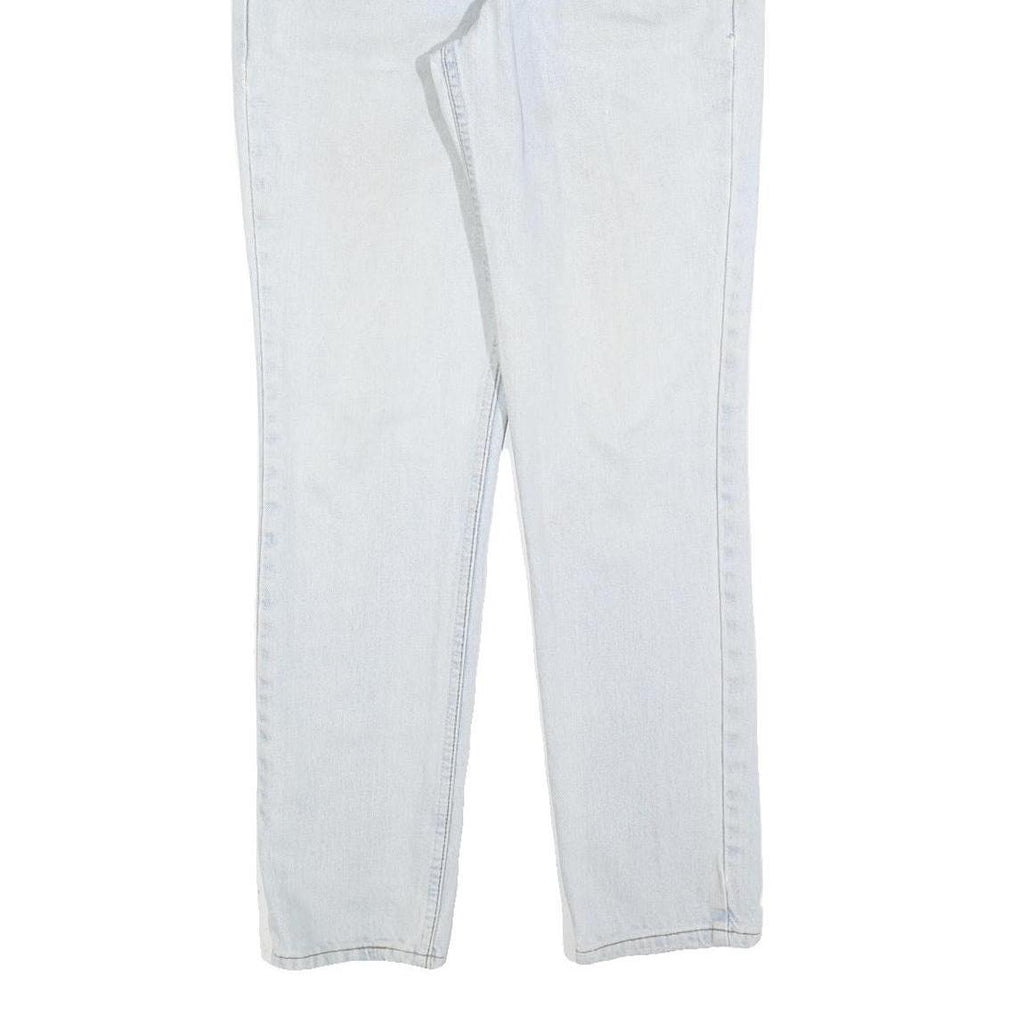 LEVI'S Womens Slim Light Blue Denim Jeans W26 L30 Classic Zip Cotton Blend