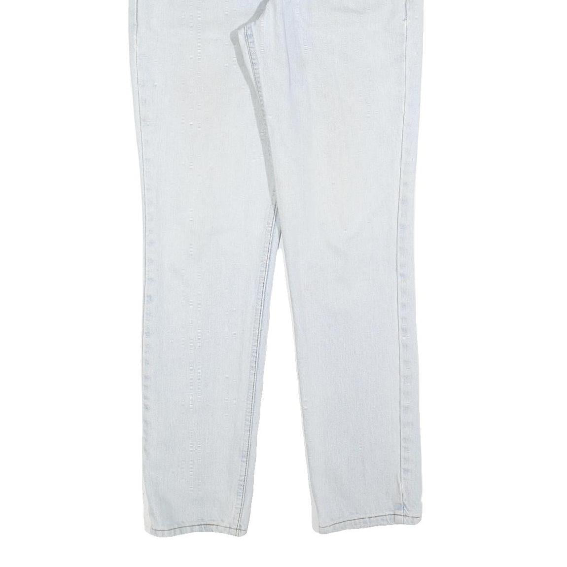 LEVI'S Womens Slim Light Blue Denim Jeans W26 L30 Classic Zip Cotton Blend