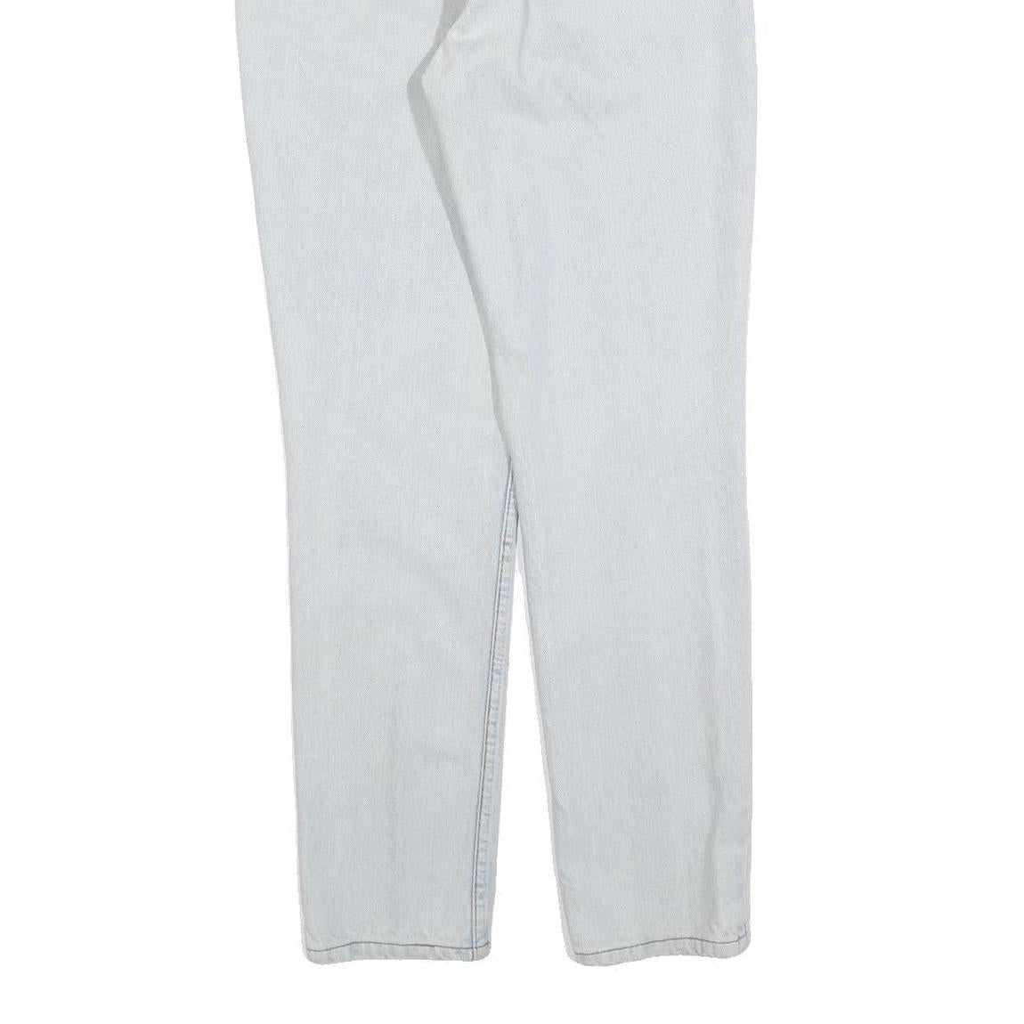 LEVI'S Womens Slim Light Blue Denim Jeans W26 L30 Classic Zip Cotton Blend