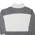 TRIUMPH Mens Grey & Cream High Renown Crew Neck XS Cotton Blend Pullover