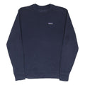 PATAGONIA Womens Blue Crew Neck M Sweatshirt Cotton Blend Pullover