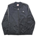 KAPPA Mens Black Zip Jacket XL Polyester Casual Sportswear Track Logo