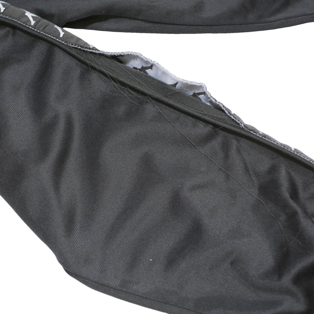 KAPPA Mens Black Zip Jacket XL Polyester Casual Sportswear Track Logo