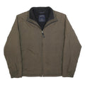 NAUTICA Mens Green Polyester Blend Jacket Zip M Casual Outerwear