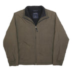 NAUTICA Mens Green Polyester Blend Jacket Zip M Casual Outerwear