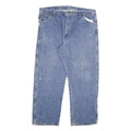 DICKIES Mens Jeans Blue Regular Straight Denim Medium W42 L30 Workwear Durable