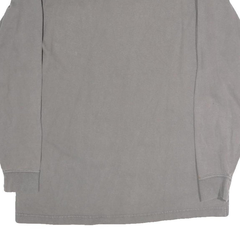 CARHARTT Mens Grey Long Sleeve Crew Neck Pocket T-Shirt M Cotton Casual