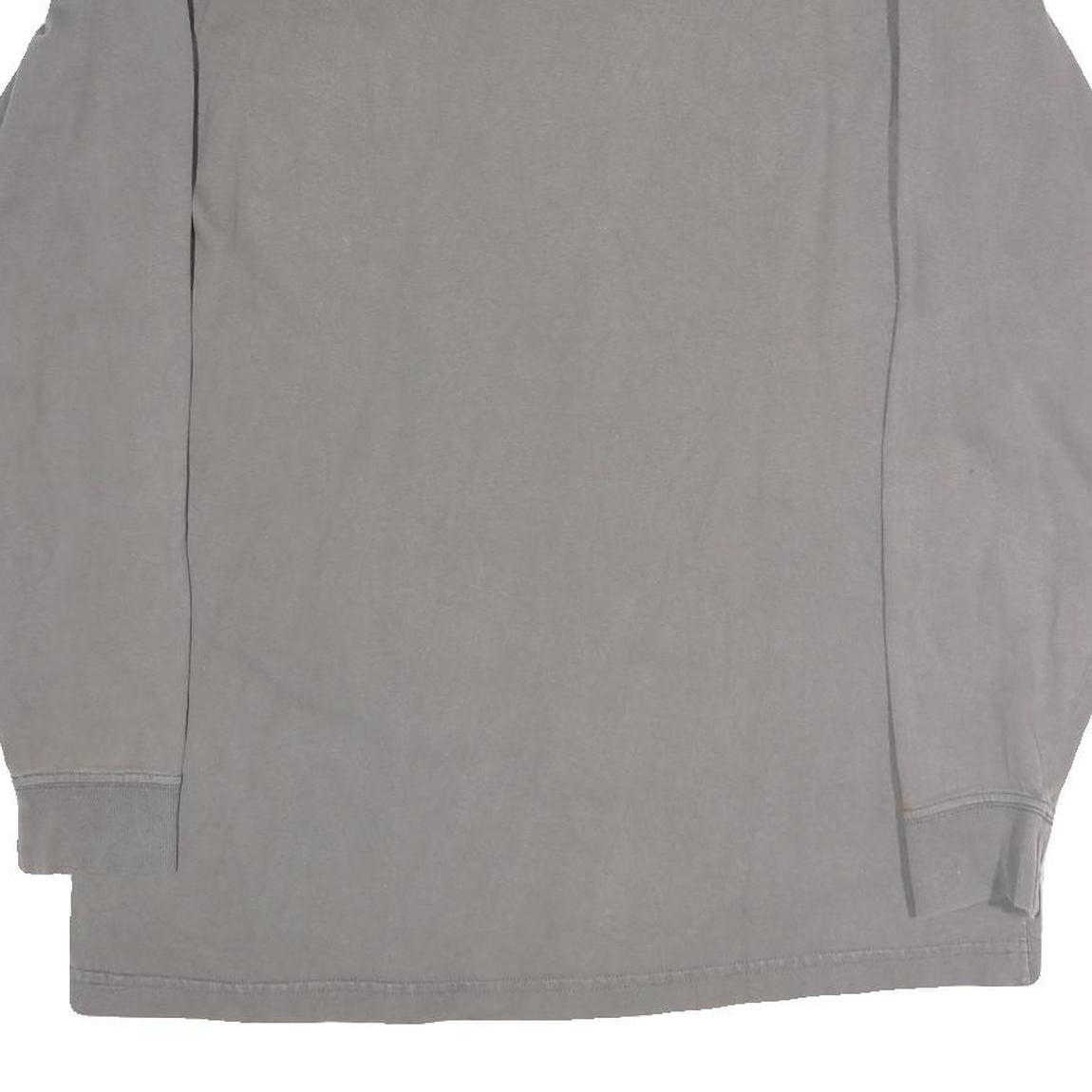 CARHARTT Mens Grey Long Sleeve Crew Neck Pocket T-Shirt M Cotton Casual