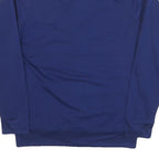 ADIDAS Mens Blue Polyester Blend Track Jacket M Zip Plain Sportswear
