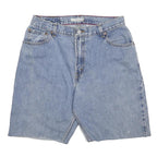 LEVI'S Womens Denim Blue Casual Shorts M W31 Lightweight Cotton
