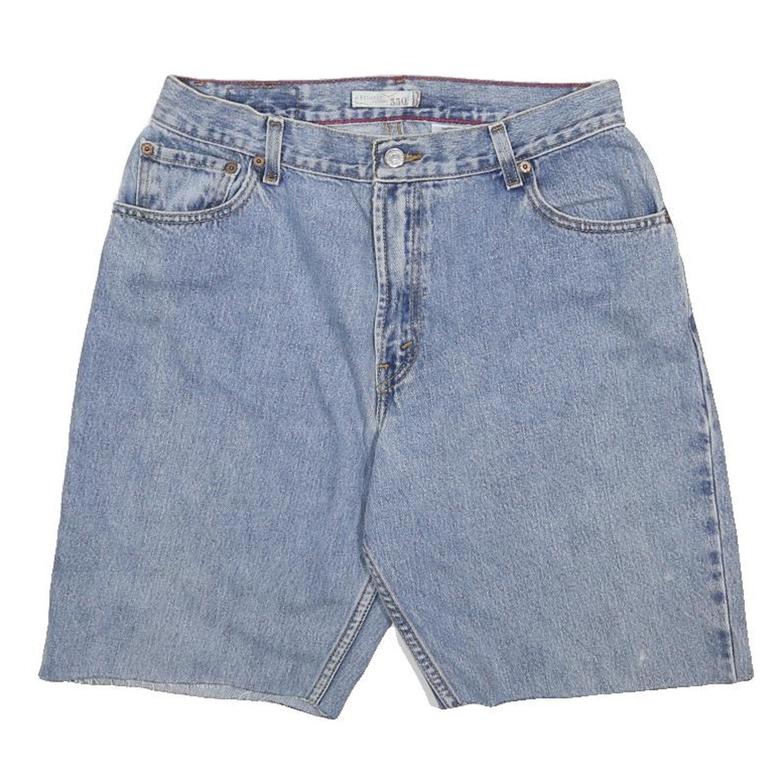 LEVI'S Womens Denim Blue Casual Shorts M W31 Lightweight Cotton
