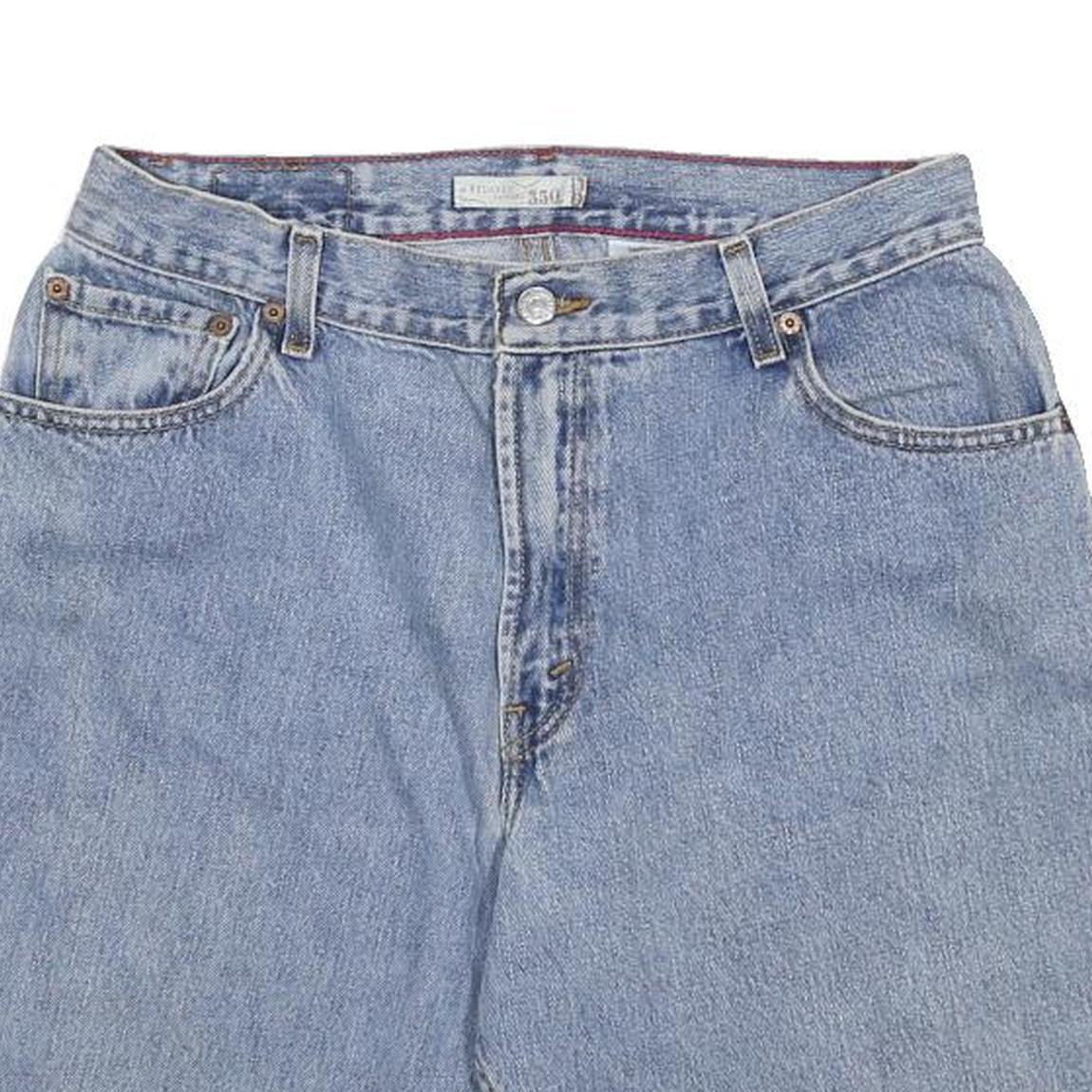 LEVI'S Womens Denim Blue Casual Shorts M W31 Lightweight Cotton