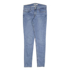 LEVI'S 710 Womens Slim Light Blue Denim Jeans Cotton Blend W28 L30 Skinny Fit