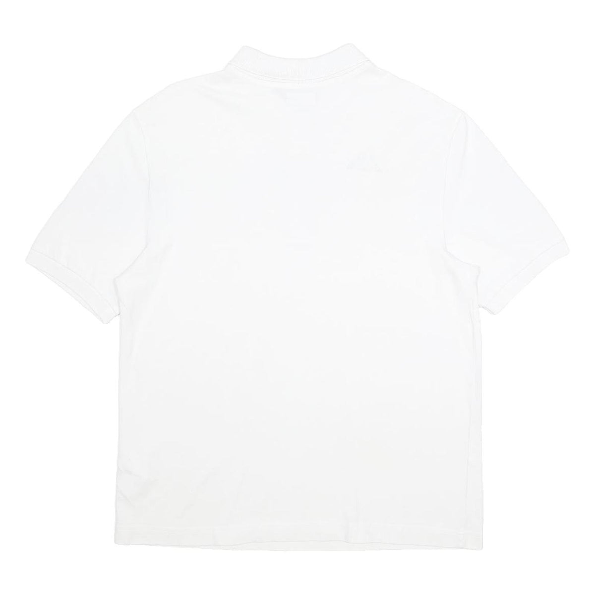 KAPPA Mens White Short Sleeve Plain L Cotton Polo Shirt Classic Fit Casual