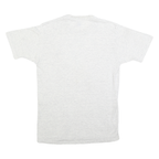 JERZEES Mens White 3rd Garlic 3 Wall Gilroy Recreation Graphic T-Shirt L Short