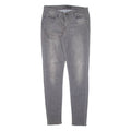 LEVI'S Womens Jeans Grey Slim Jegging W29 L30