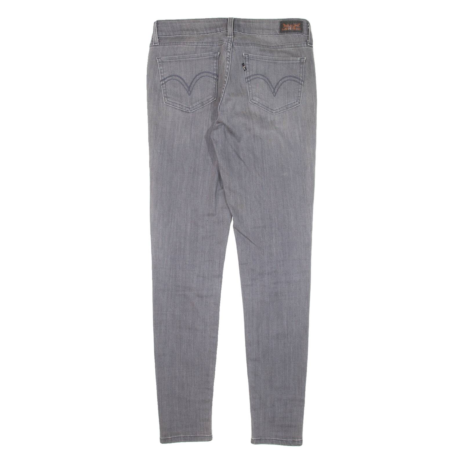 LEVI'S Womens Jeans Grey Slim Jegging W29 L30