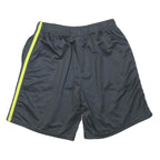 STARTER Womens Shorts Black & Yellow Casual L W28 Sports Stripe