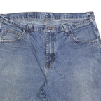 WRANGLER Mens Denim Blue Casual Shorts XL W38 Pocketed Durable Cotton