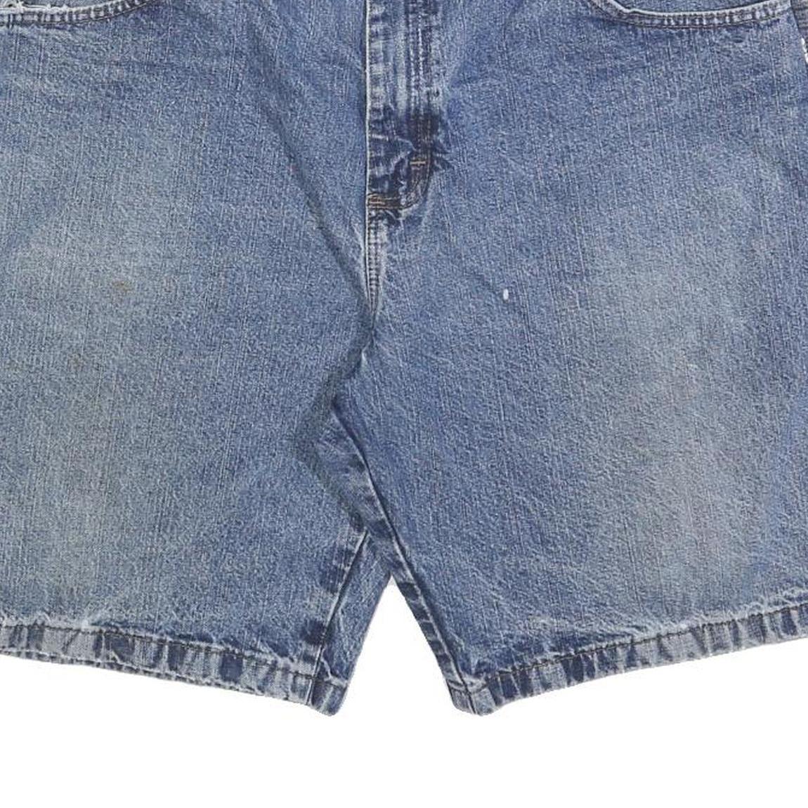 WRANGLER Mens Denim Blue Casual Shorts XL W38 Pocketed Durable Cotton