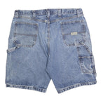 WRANGLER Mens Denim Blue Casual Shorts XL W38 Pocketed Durable Cotton