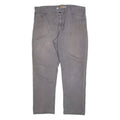 CARHARTT Mens Trousers Grey Relaxed Straight W40 L32