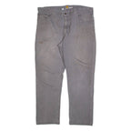 CARHARTT Mens Trousers Grey Relaxed Straight W40 L32