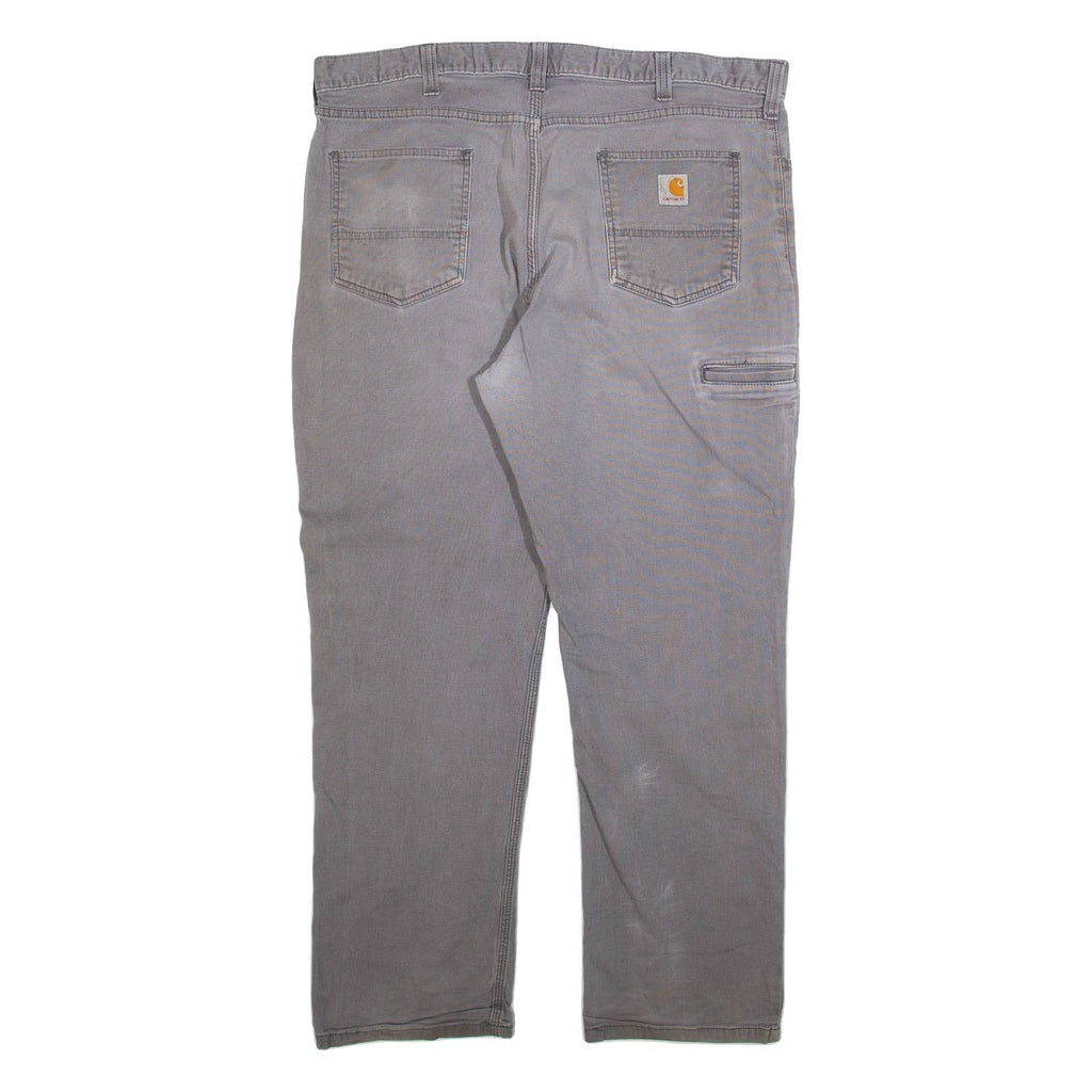 CARHARTT Mens Trousers Grey Relaxed Straight W40 L32