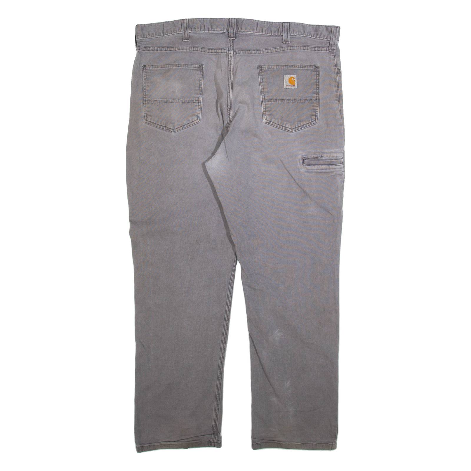 CARHARTT Mens Trousers Grey Relaxed Straight W40 L32