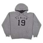 Mens Grey Hoodie USA L