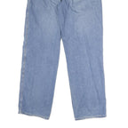 CARHARTT WIP Mens Jeans Blue Regular Straight Denim Medium W30 L31 Zip Cotton