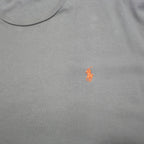 POLO RALPH LAUREN Mens Green & Orange Classic T-Shirt L Short Sleeve Crew Neck