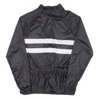 Cycling Mens Jersey Black Long Sleeve Full Zip M