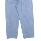 CARHARTT Mens Relaxed Light Blue Denim Jeans W36 L26 Casual Workwear Zip Closure