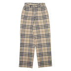 ALBERTO FABIANI Womens Trousers Beige Regular Straight Wool W24 L27
