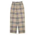ALBERTO FABIANI Womens Trousers Beige Regular Straight Wool W24 L27