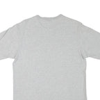 CHAMPION Womens Grey Pink Logo Graphic T-Shirt L Short Sleeve Crew Neck