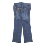 CALVIN KLEIN JEANS Womens Blue Regular Fit Straight Denim Jeans W28 L26 Classic