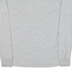 CHAMPION Mens Grey Long Sleeve Crew Neck Signature Logo T-Shirt M