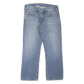 TRUE RELIGION Bobby Mens Jeans Blue Regular Straight Stone Wash W33 L28