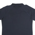 CARHARTT Mens Navy Blue Short Sleeve Plain XL Cotton Polo Shirt Workwear