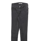 LEVI'S 710 Womens Slim Skinny Denim Dark W24 L27 Stretch Cotton Blend Jeans