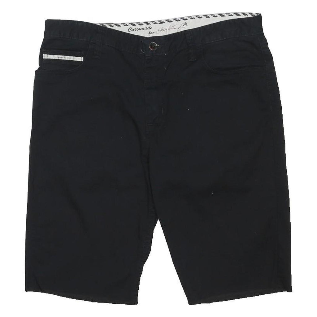 VANS Mens Black Casual Shorts M W35 Cotton Blend Comfortable Stylish