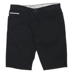 VANS Mens Black Casual Shorts M W35 Cotton Blend Comfortable Stylish